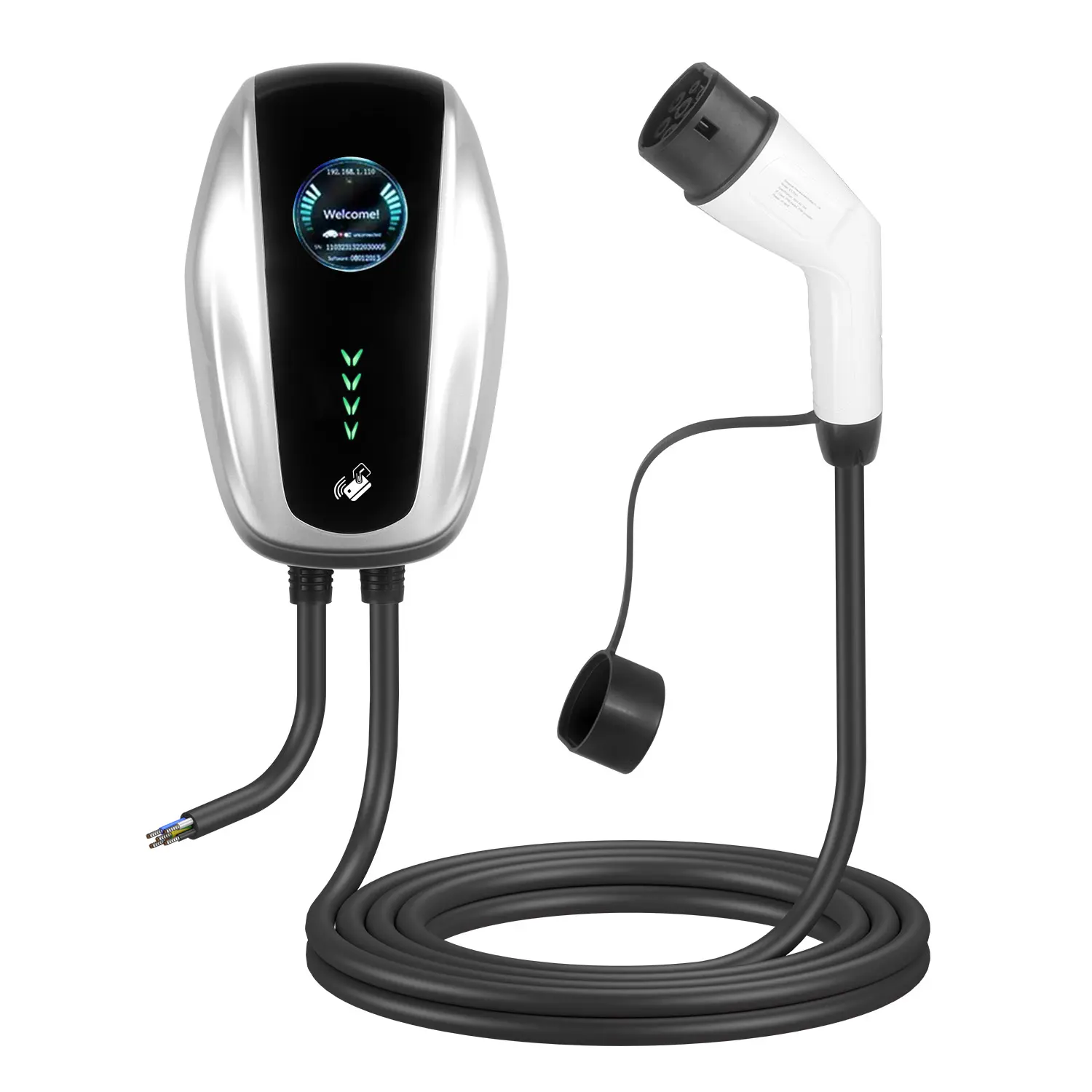 Type 2 Wallbox EV Charging Station - 7KW Electric Vehicle Charging Solution 4) (1)wla