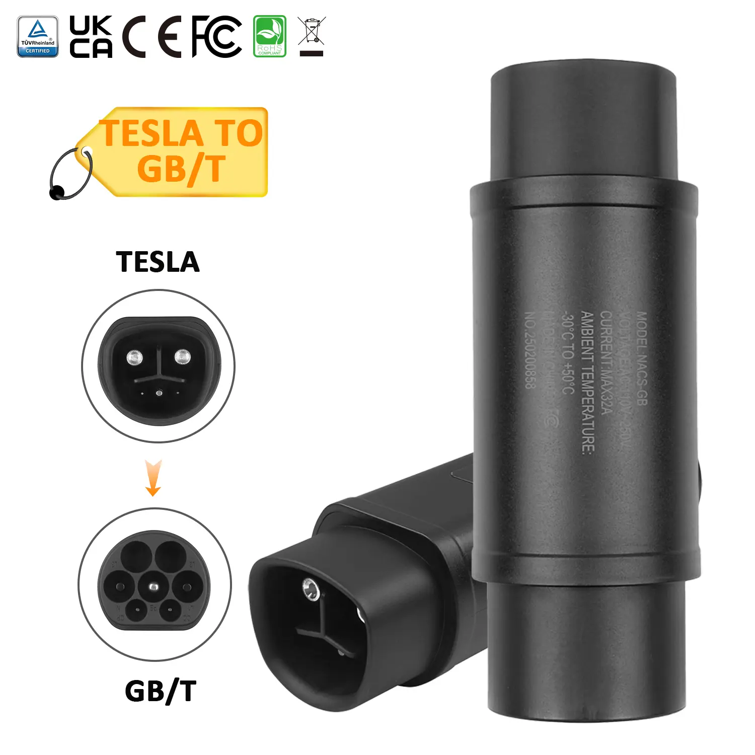 NACS to GBT Adapter – Charge Anywhere, Anytime