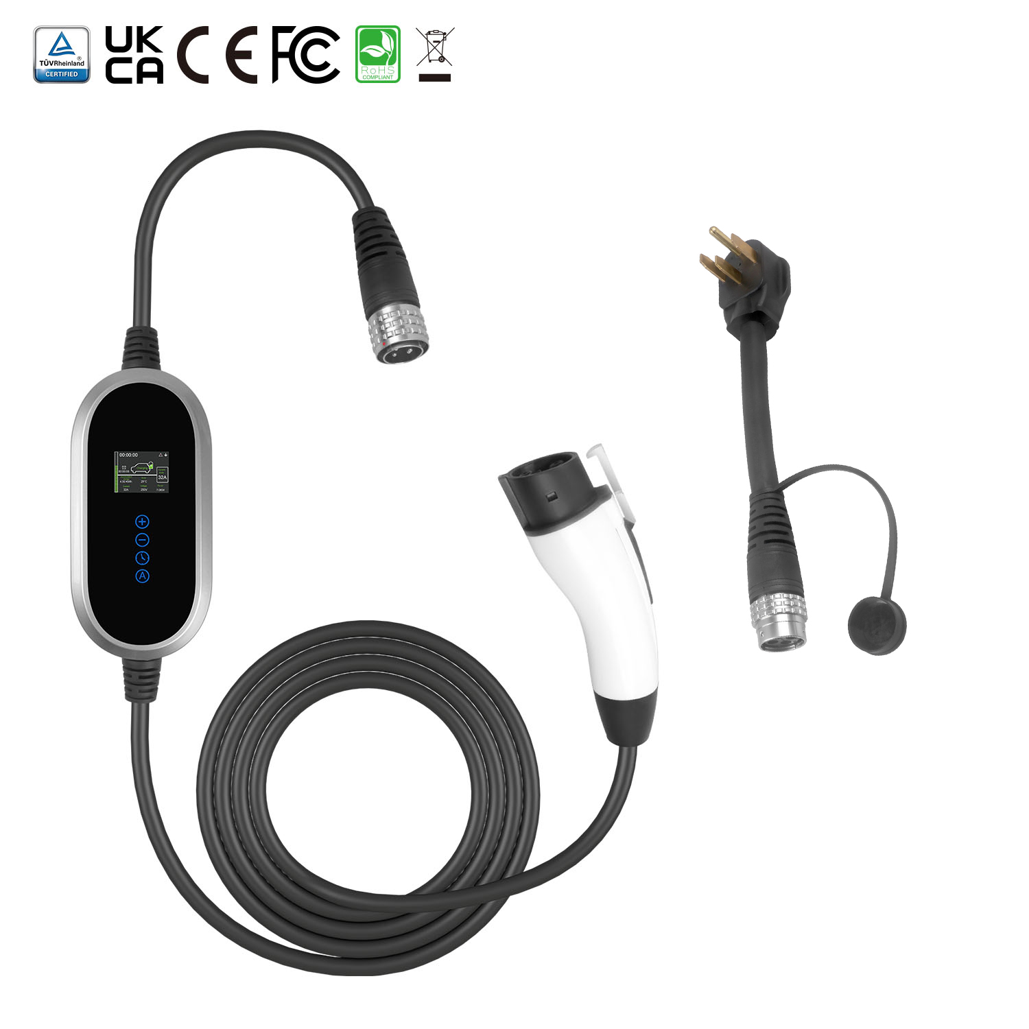 High Speed Charging IP55 CCS2 to Tesla EV Charging Adapter (6)1ew