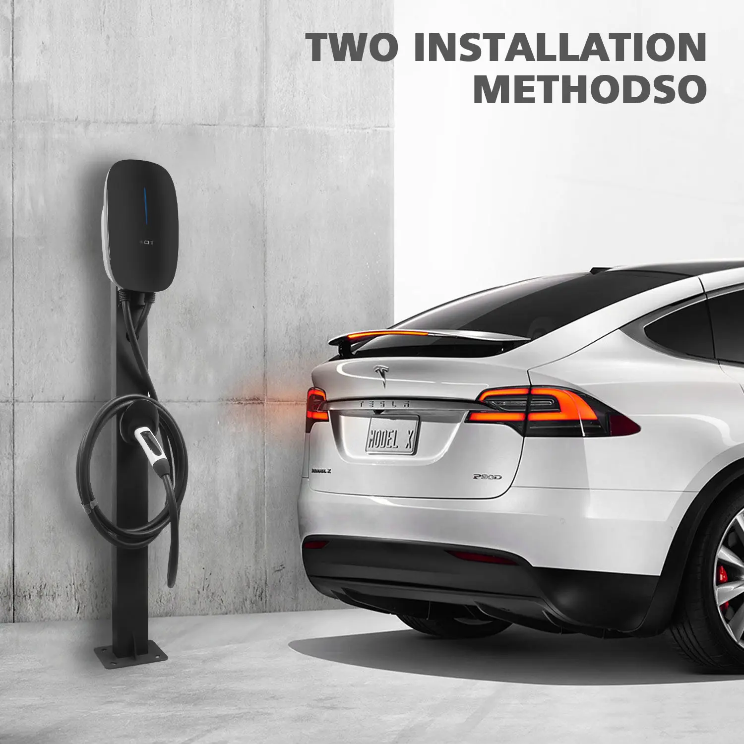 High-Performance Tesla Wallbox EV Charging Station for Home Use (8)aku