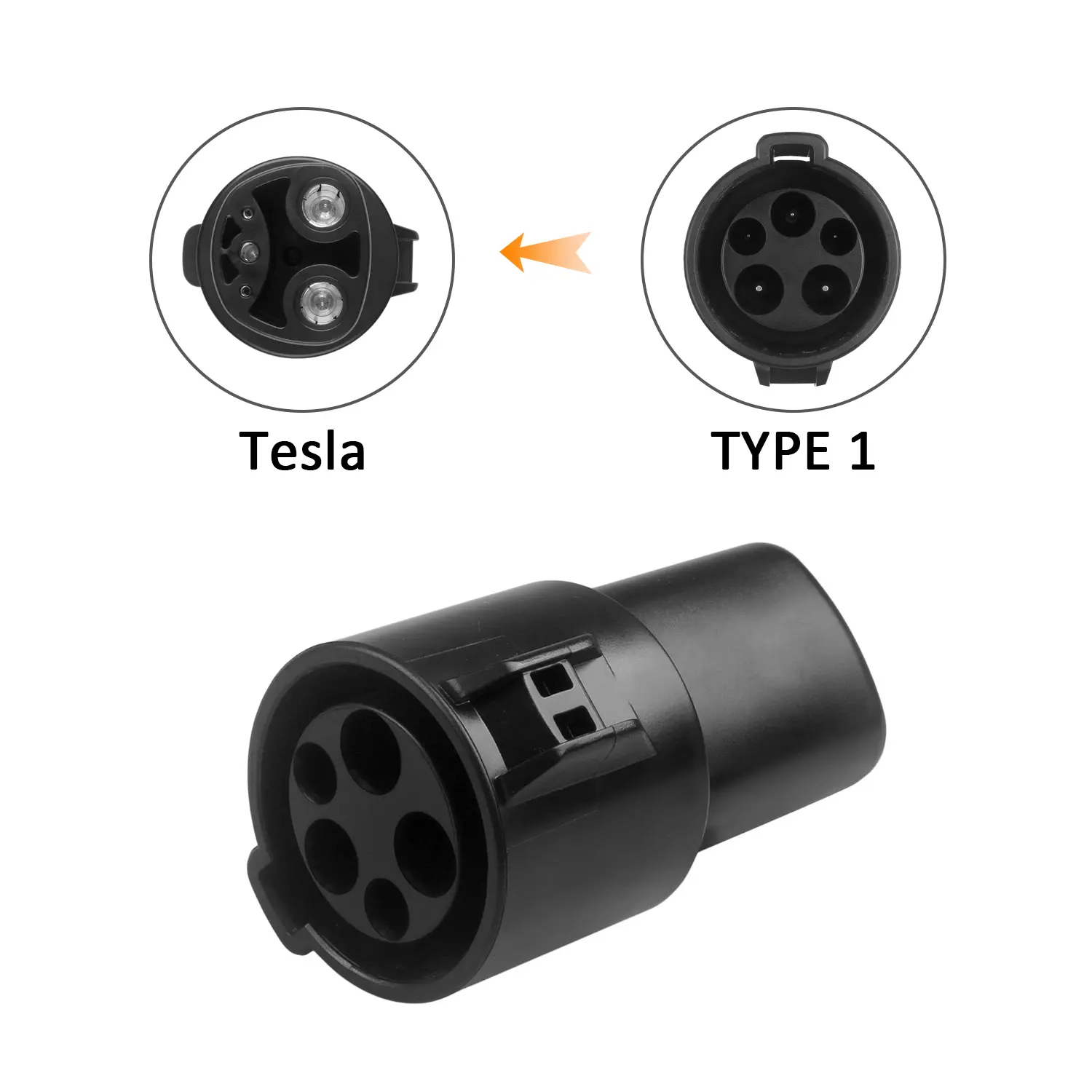 80A EV Charger Type 1 to Tesla EV Charging Adapter (5)cw3