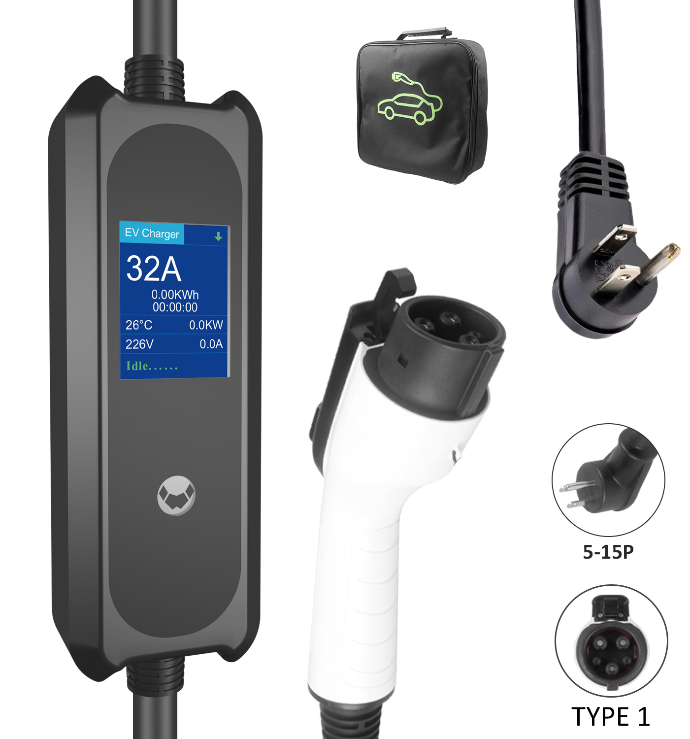High-Performance Type 1 Portable EV Charger - 3.5KW & 7.6KW Options  (1).jpg