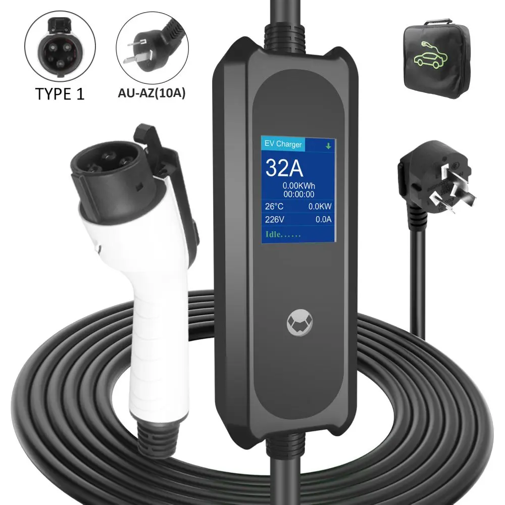 J1772 Current Adjustable EV Plug 3.5KW Electric Vehicle Charger