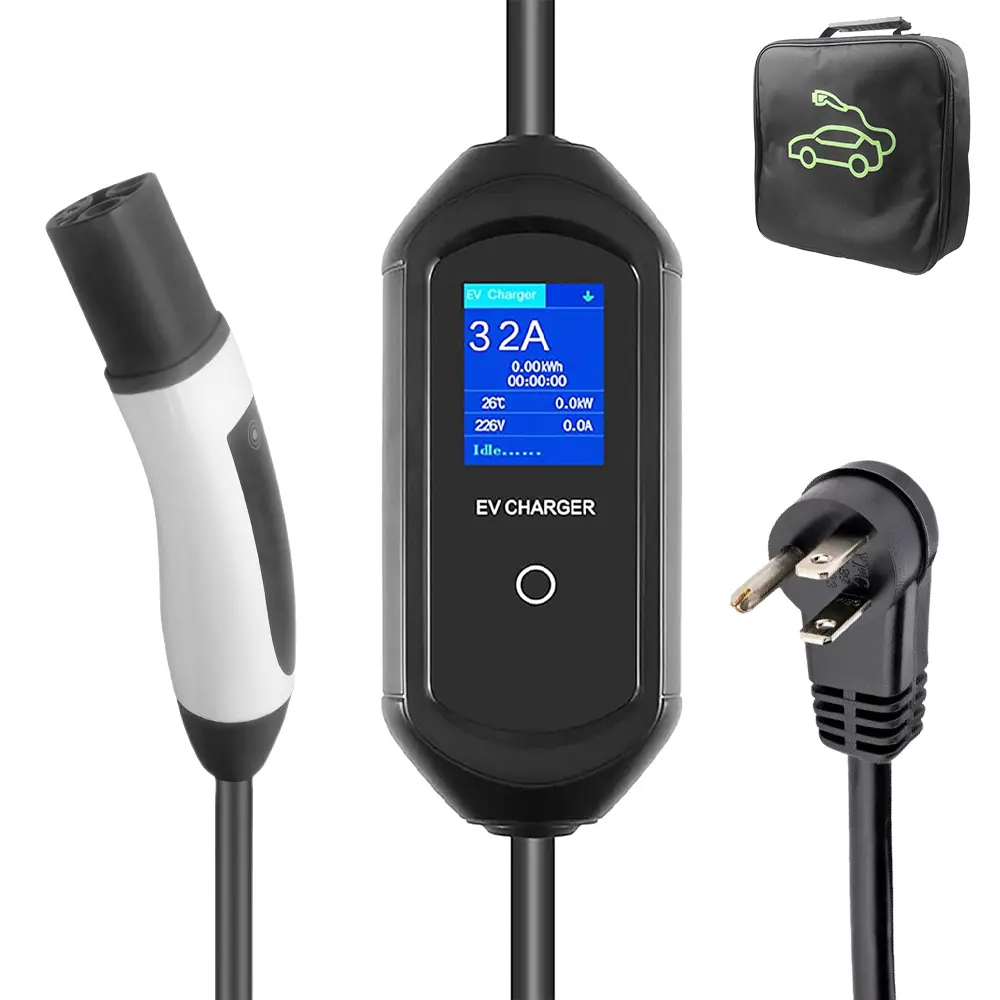 Tesla Portable EV Charger – Customizable, High Performance, Flame Retardant (6)fey