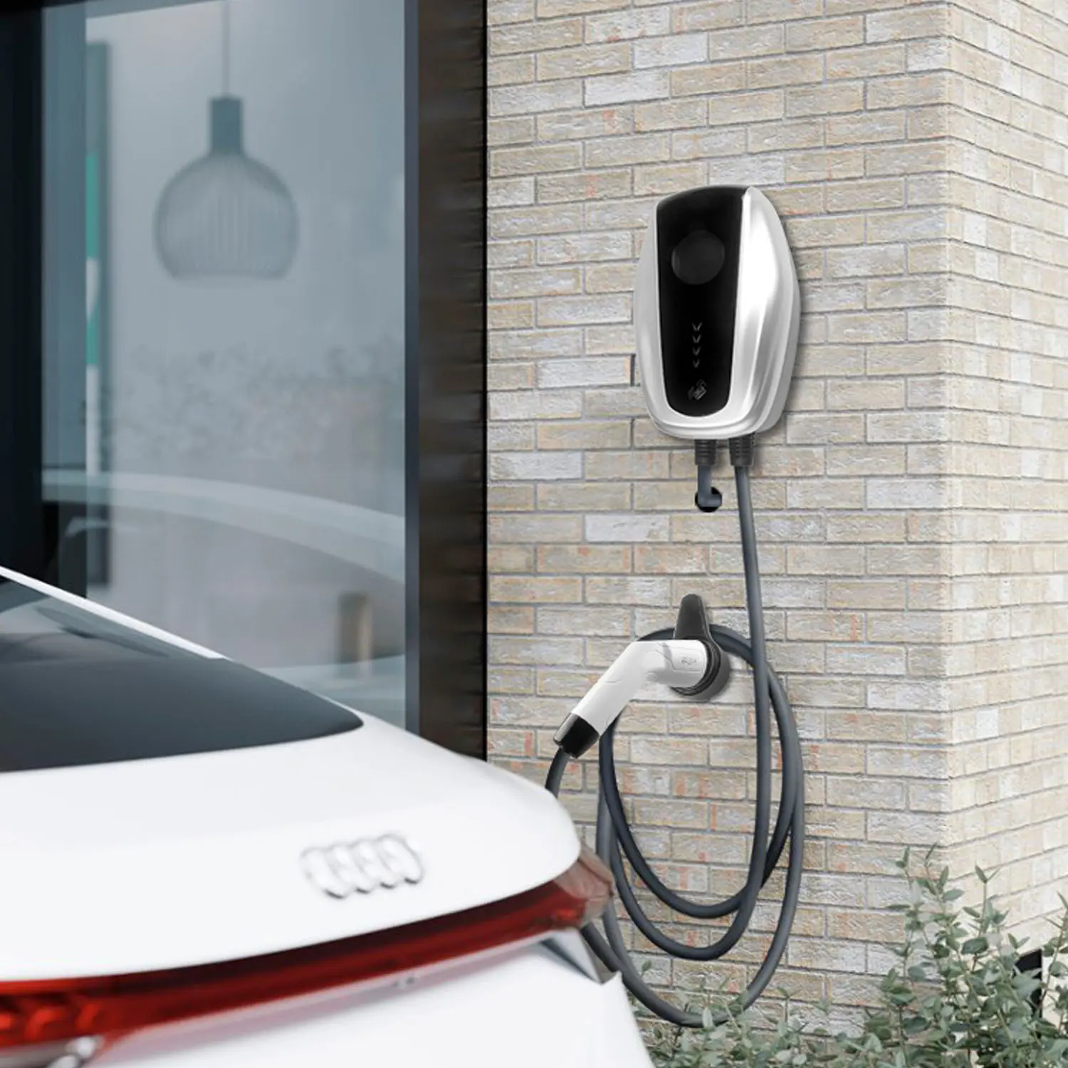 Type 2 Wallbox EV Charging Station - 7KW Electric Vehicle Charging Solution 4) (3)