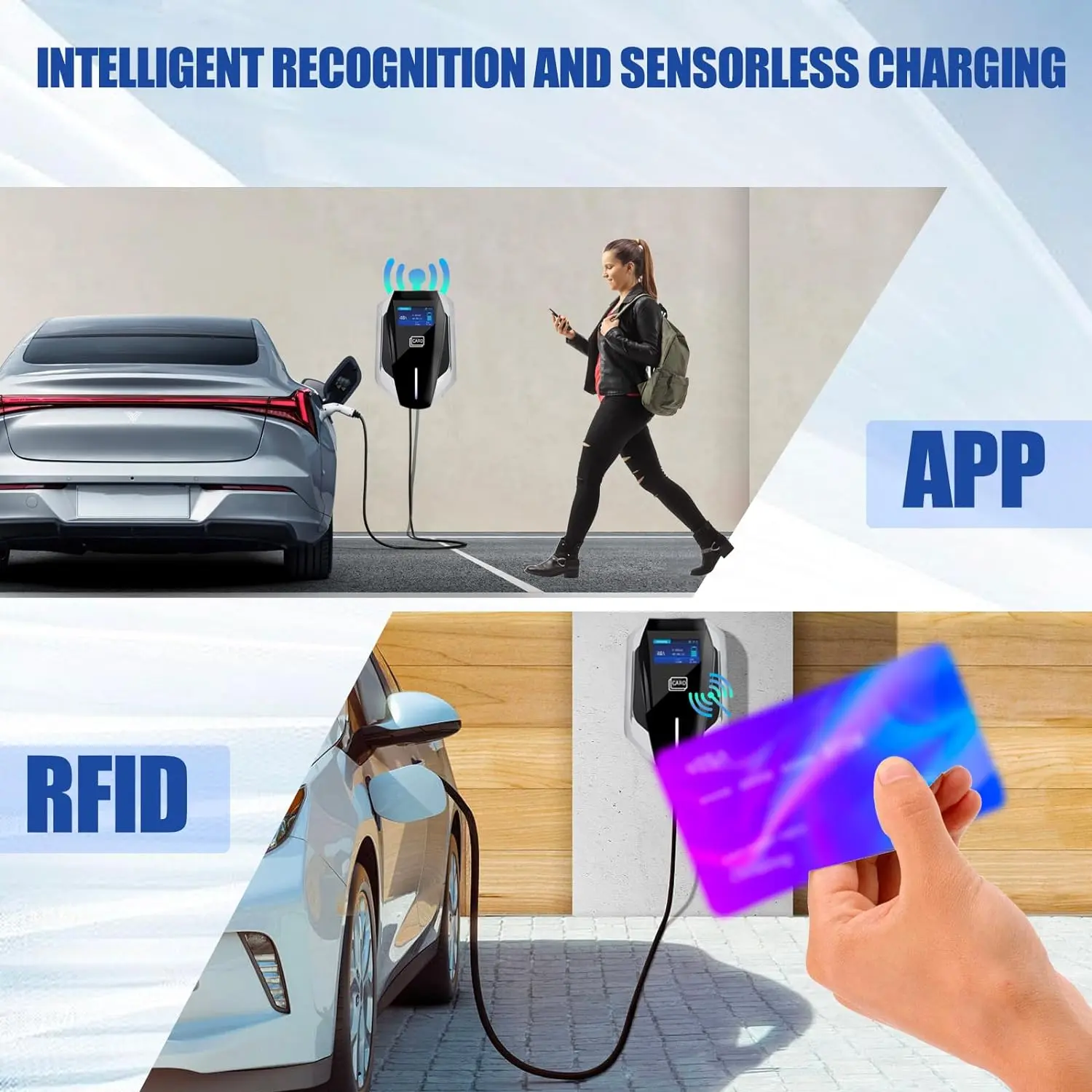 Advanced Type 1 Wallbox EV Charging Station for Home and Business (4)5xf