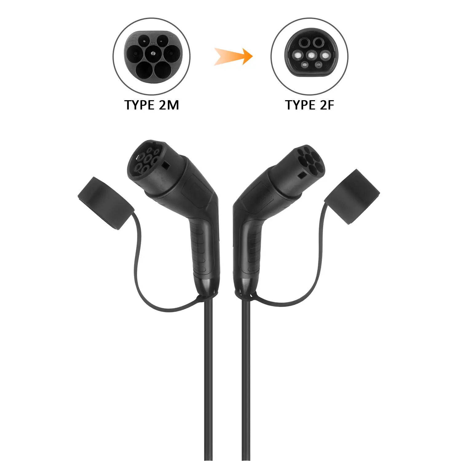 Type2 to Type2 EV Charging Cable with 5M Cable (7)gzr