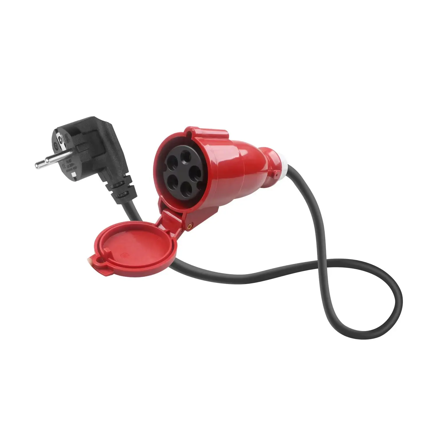 Schuko to CEE Adapter 32A 11KW Industry Plug