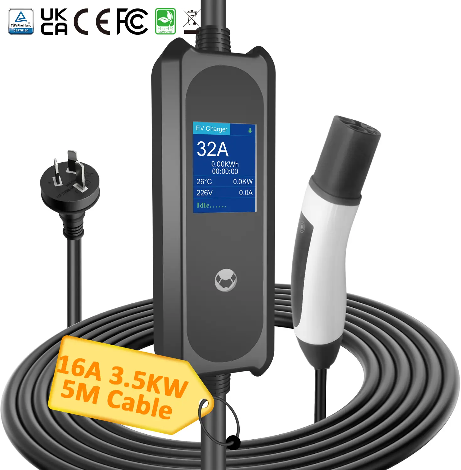 Tesla Portable EV Charger – High-Performance Charging Solution for Your Electric Vehicle (4)9fz