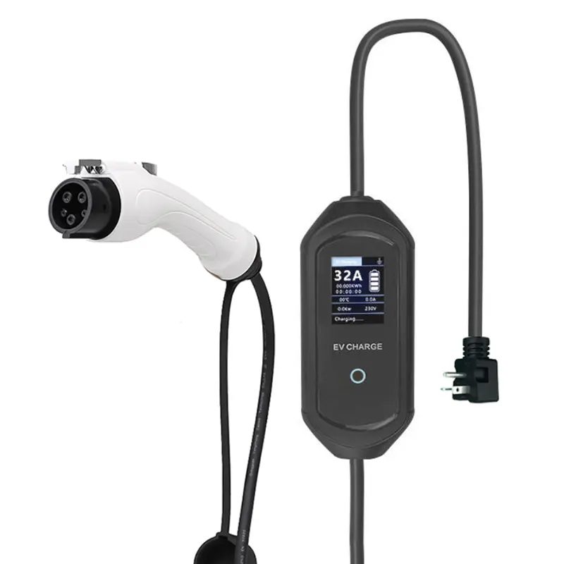 Type 1 J1772 Portable EV Charger with SABS Plug