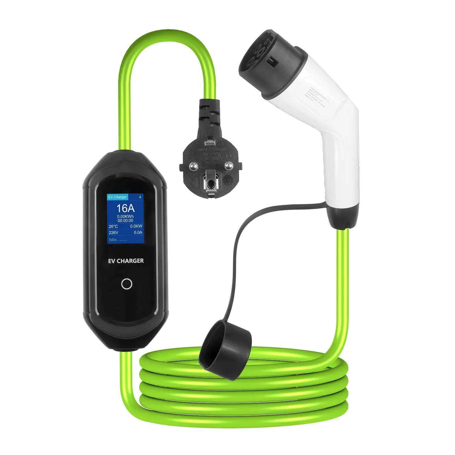 New Style Type 2 New Cable Colors Portable EV Charging Station