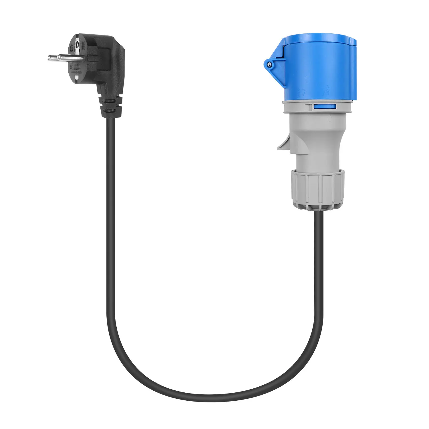 Schuko to CEE Socket EV Adapter for 16A Devices