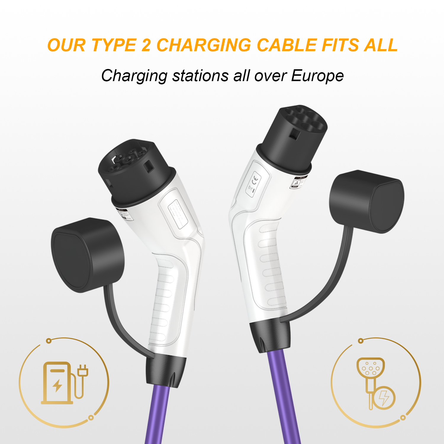 High Speed Charging IP55 CCS2 to Tesla EV Charging Adapter (7)63z