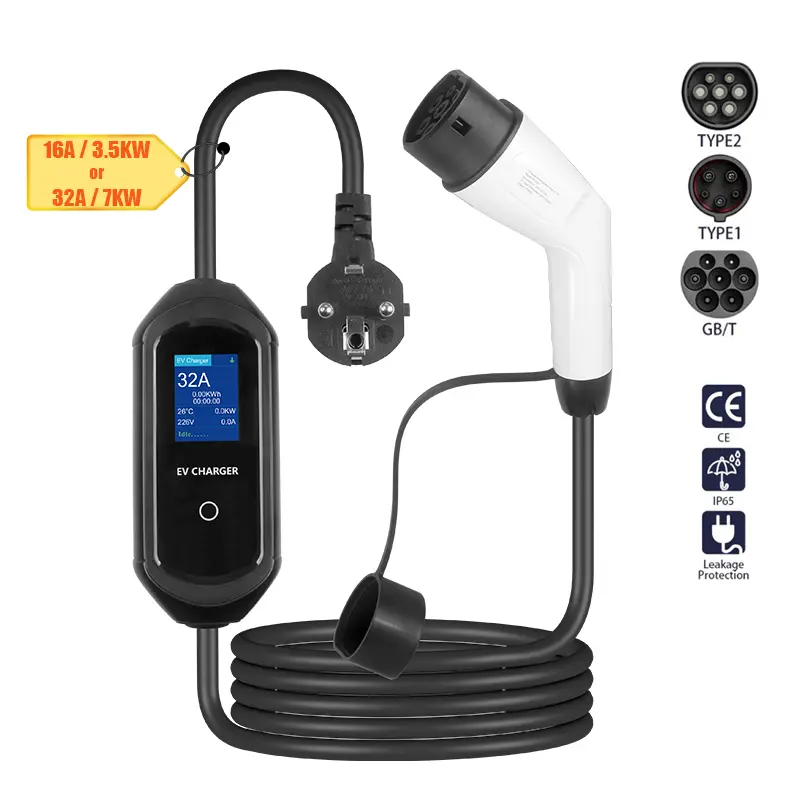 Portable Type 2 EV Charger – The Perfect Charging Solution